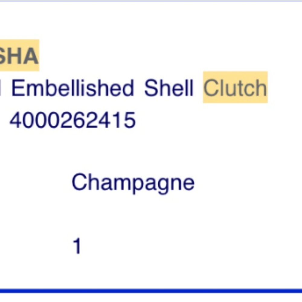 Natasha Shell Clutch - Picture 5 of 5